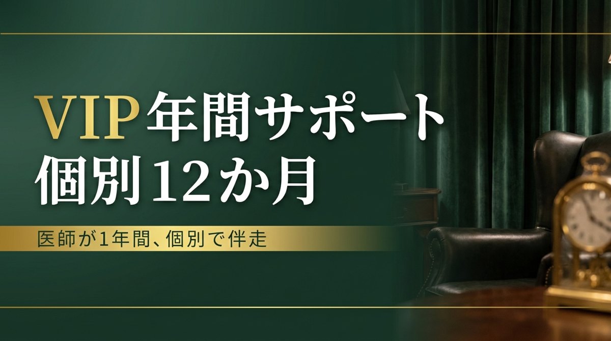 VIP 年間サポート〈個別〉